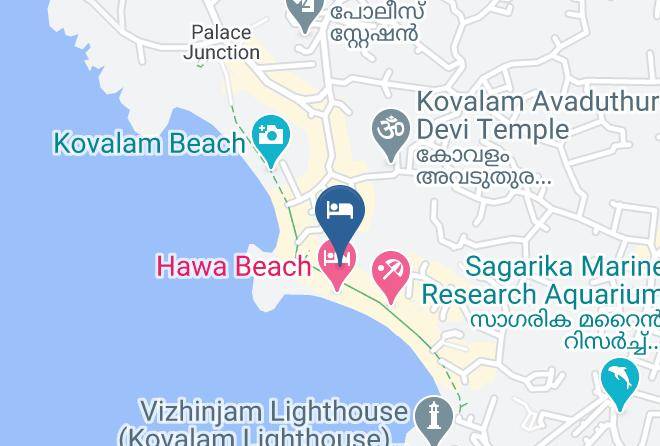 Neyyattinkara - The Newton's Neelakanta Boutique Beach Resort Maps