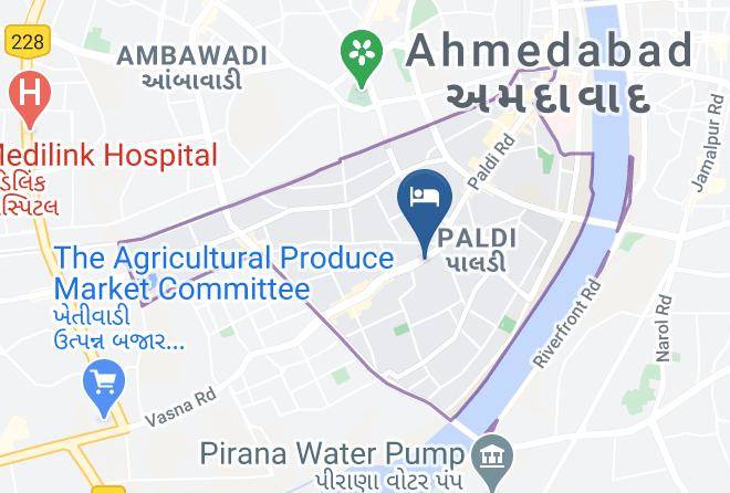 Ahmadabad - Hotel Neelkanth Bliss Maps