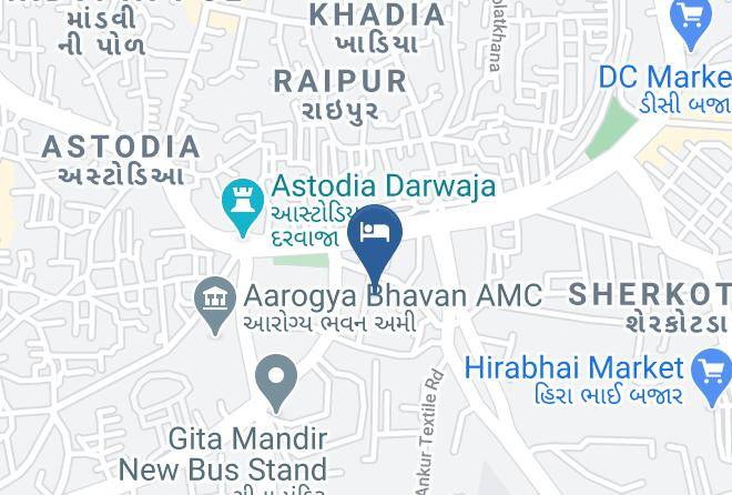 Ahmadabad - Hotel Neelkanth Palace Maps