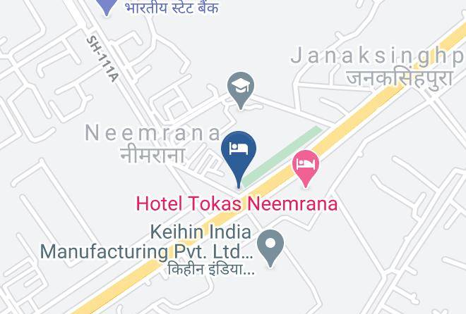 Behror Sub District - Hotel Neemrana Palace Maps