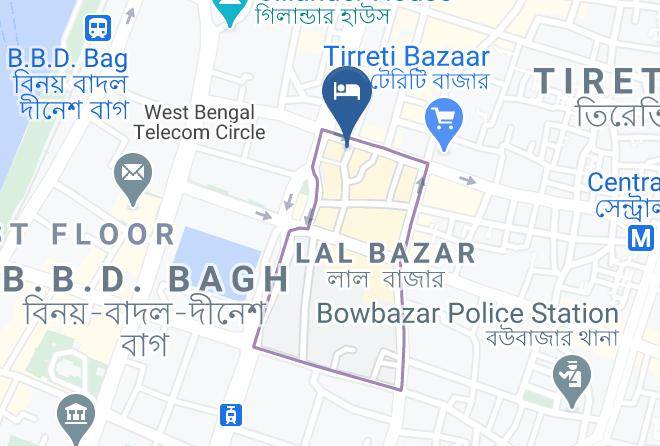 Kolkata - Hotel Neeranand Dhalhousie Maps