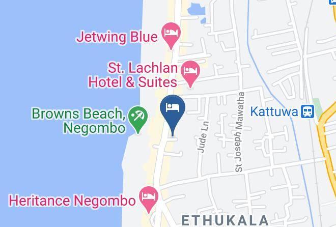 Colombo - Hotel Negombo Maps