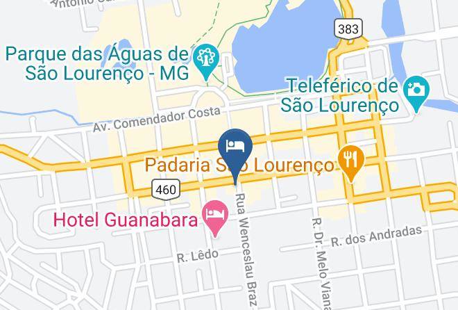 Sao Lourenco - Hotel Negreiros Maps