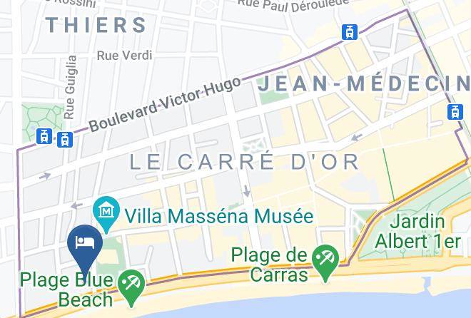 Maritime Alps - Le Negresco Maps