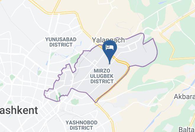 Tashkent - Hotel Nehal Kamal Maps