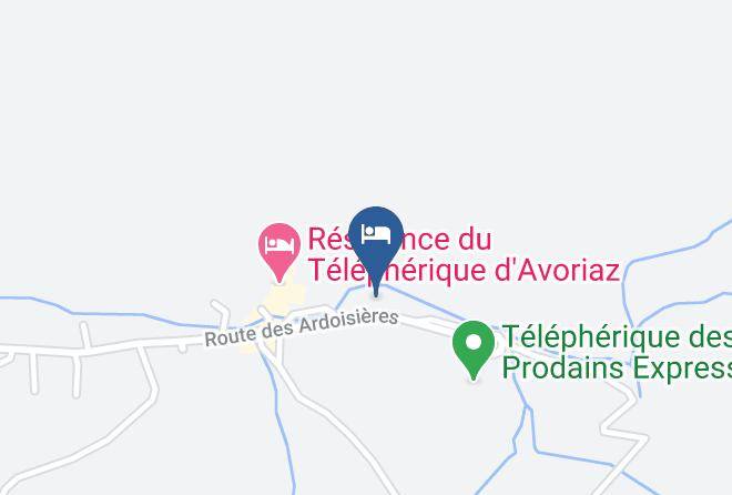 Haute Savoie - Hotel Neige Roc Maps
