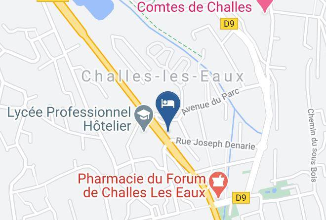 Savoie - Hotel Neiges De France Maps