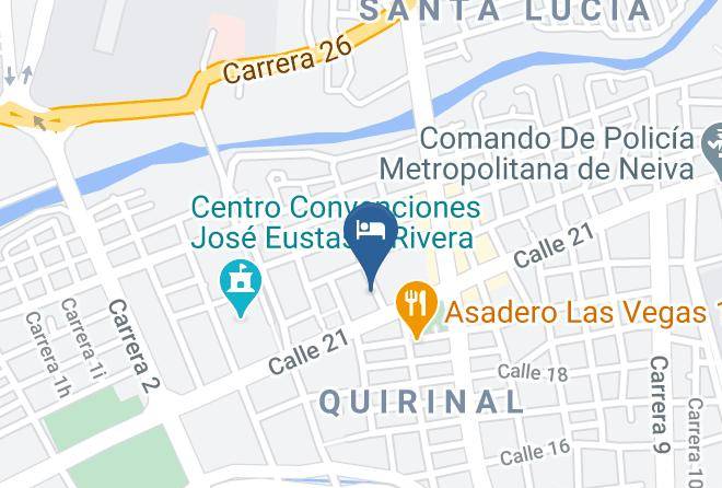 Neiva - Hotel Neiva Providencia Maps