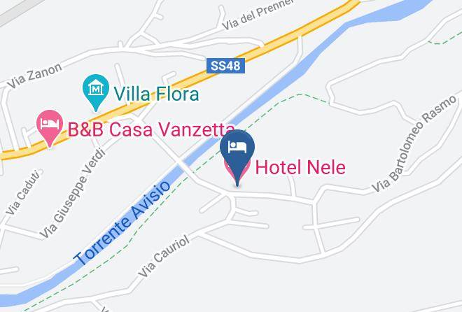 Trento - Hotel Nele Maps