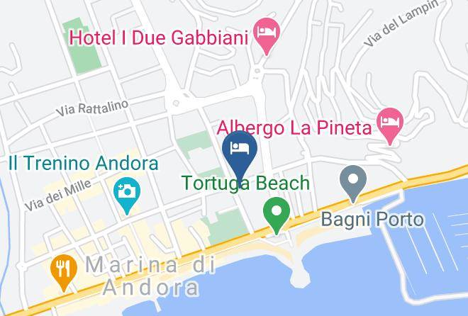 Savona - Hotel Nello Maps