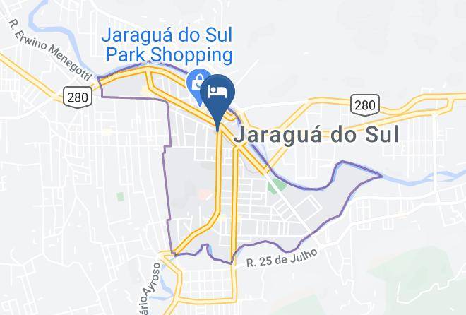 Jaragua Do Sul - Hotel Nelo Maps