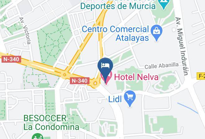 Murcia - Hotel Nelva Maps