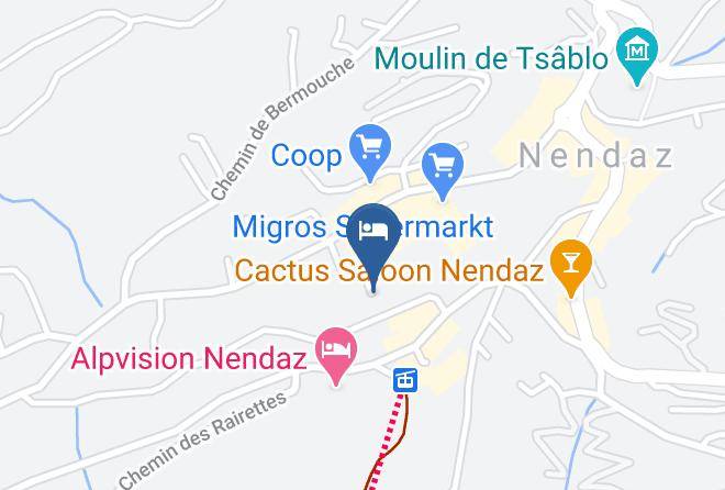 Conthey - Hotel Nendaz 4 Vallees & Spa Maps