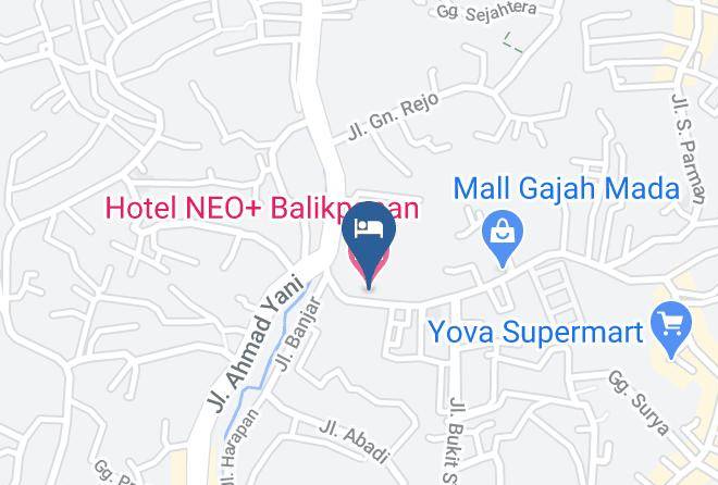 Balikpapan - Hotel Neo+ Balikpapan Maps