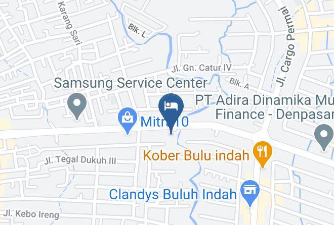 Denpasar - Hotel Neo Denpasar Maps