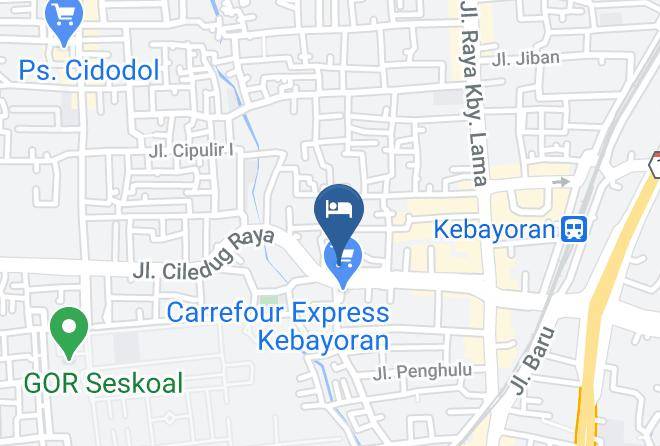 Jakarta Selatan - Hotel Neo+ Kebayoran Maps