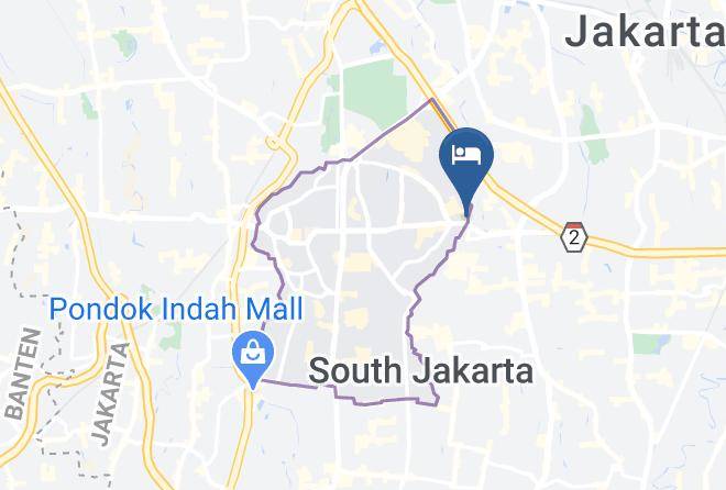 Jakarta Selatan - Hotel Neo Tendean Maps