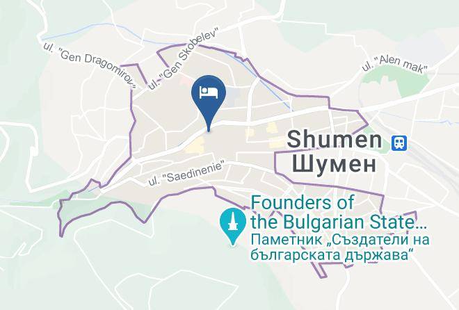 Shumen - Hotel Neon Maps