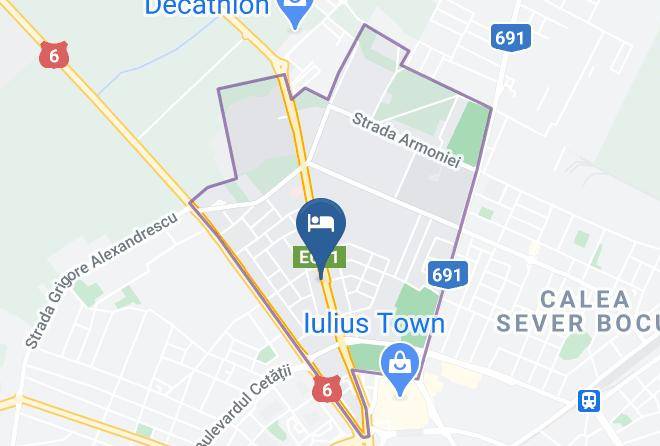 Timisoara - Hotel Neon Maps