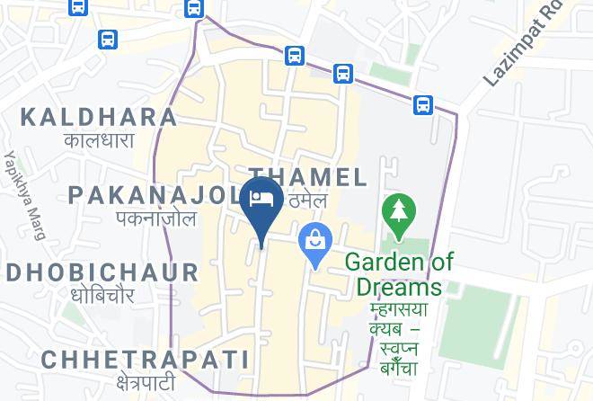 Kathmandu - Hotel Nepal Tara Maps
