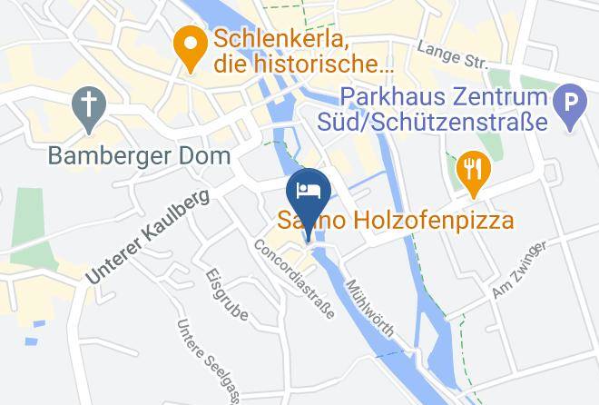 Bamberg - Hotel Nepomuk Maps