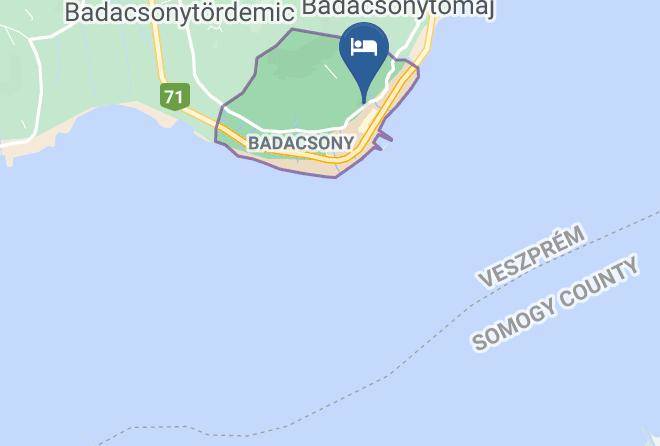 Badacsonytomaj - Hotel Neptun Badacsony Maps