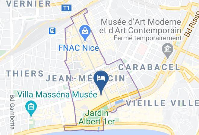Maritime Alps - Hotel Neptune Maps