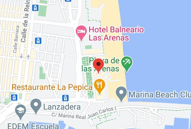 Valencia - Playa De Las Arenas Maps