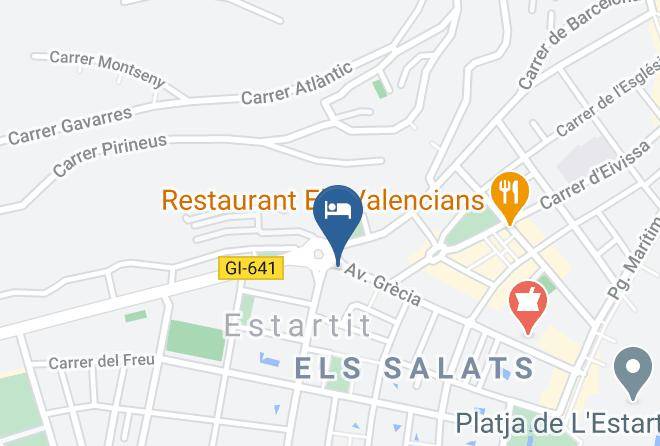 Girona - Hotel Nereida Maps
