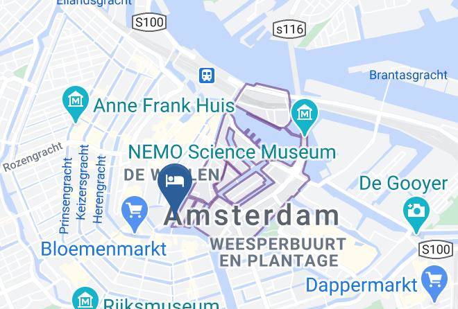 Amsterdam - Hotel Nes Amsterdam Maps