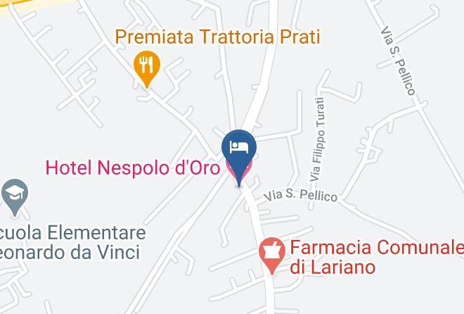 Rome - Hotel Nespolo D'oro Maps