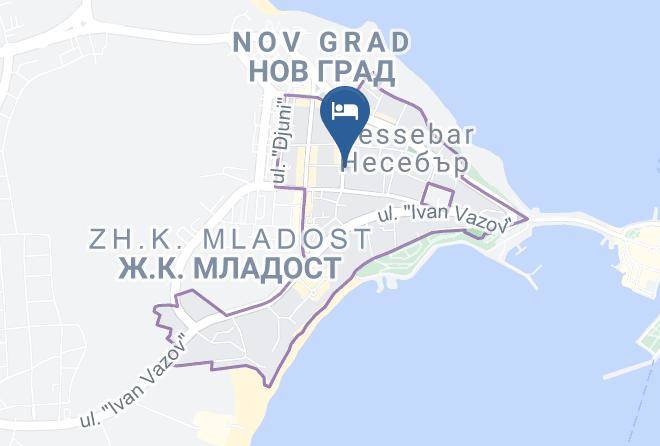 Nesebar - Hotel Nessebar Maps