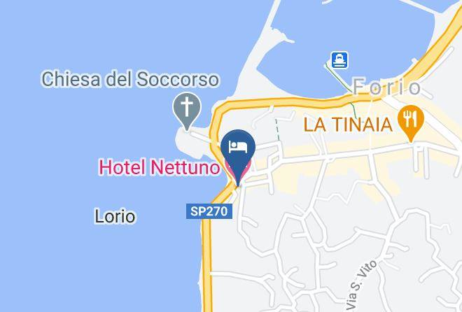 Hotel Nettuno Map