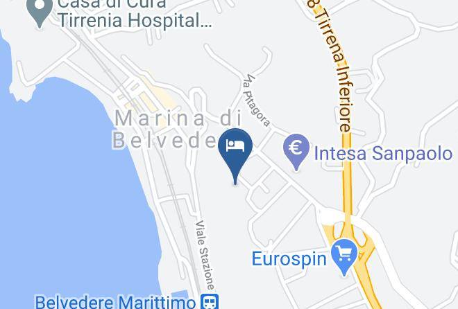 Cosenza - Hotel Nettuno Palace Maps