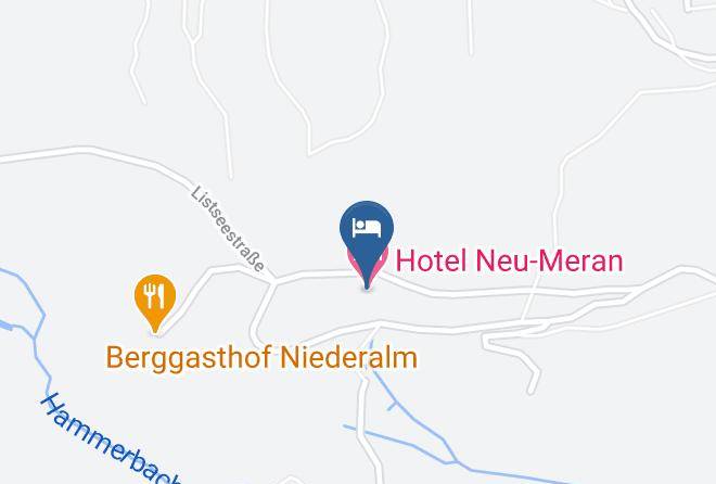 Berchtesgadener Land - Hotel Neu Meran Maps