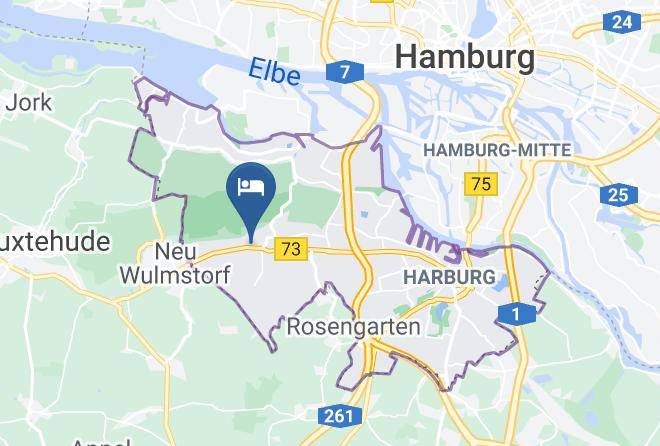 Stadt Hamburg - Hotel Neugrabener Hof Maps