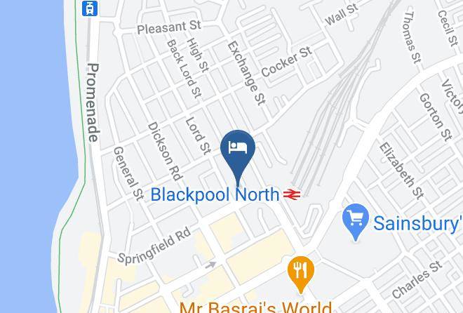 Blackpool - Hotel Nevada Maps