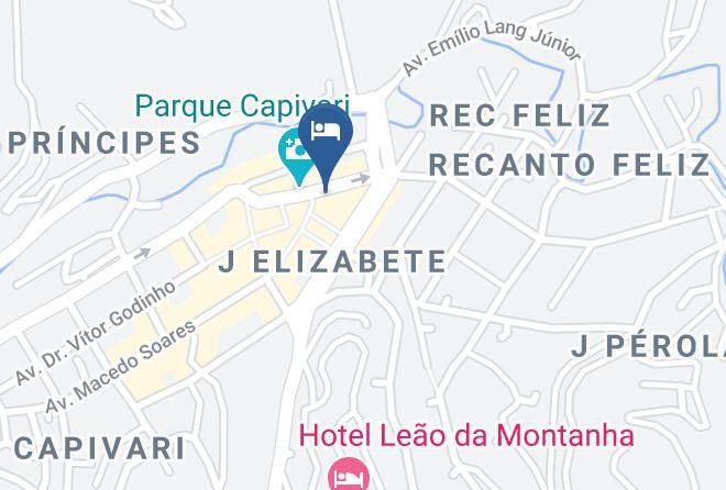 Campos Do Jordao - Hotel Nevada Maps
