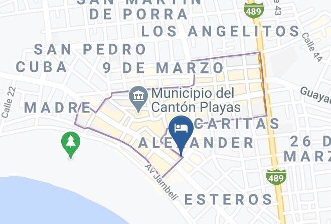 Playas - Hotel Nevada Maps