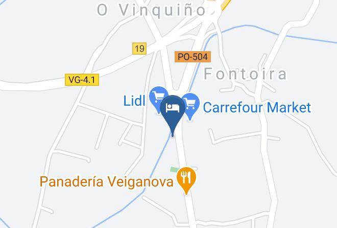Pontevedra - Hotel Nevada Sanxenxo Maps
