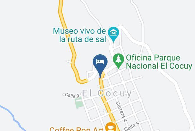 Eluy - Hotel Nevado El Cocuy Maps