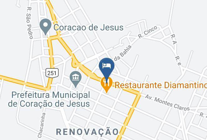 Coracao De Jesus - Hotel Neves Maps