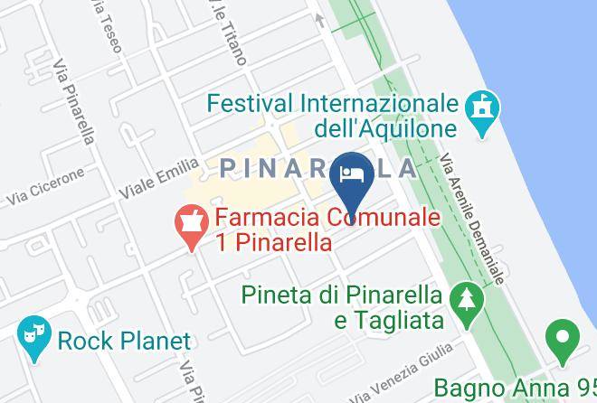 Ravenna - Hotel Nevia Maps