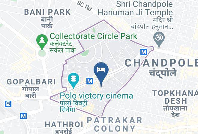 Jaipur - Hotel New Abhinav Palace Maps
