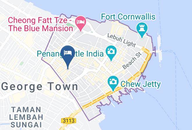 Georgetown - Hotel New Asia Maps