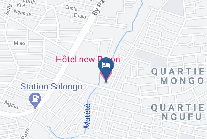 Kinshasa Urban - Hotel New Baron Maps
