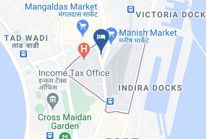 Mumbai - Hotel New Bengal Maps