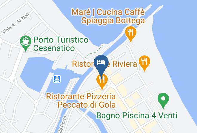 Forli - Hotel New Bristol Sport & Domus Mea Maps