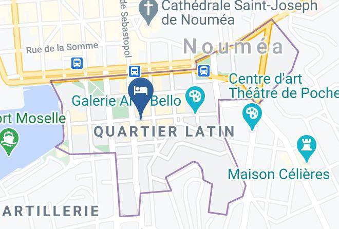 Noumea - Hotel New Caledonia Maps