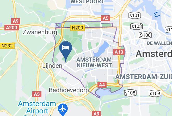 Amsterdam - Hotel New Century Maps